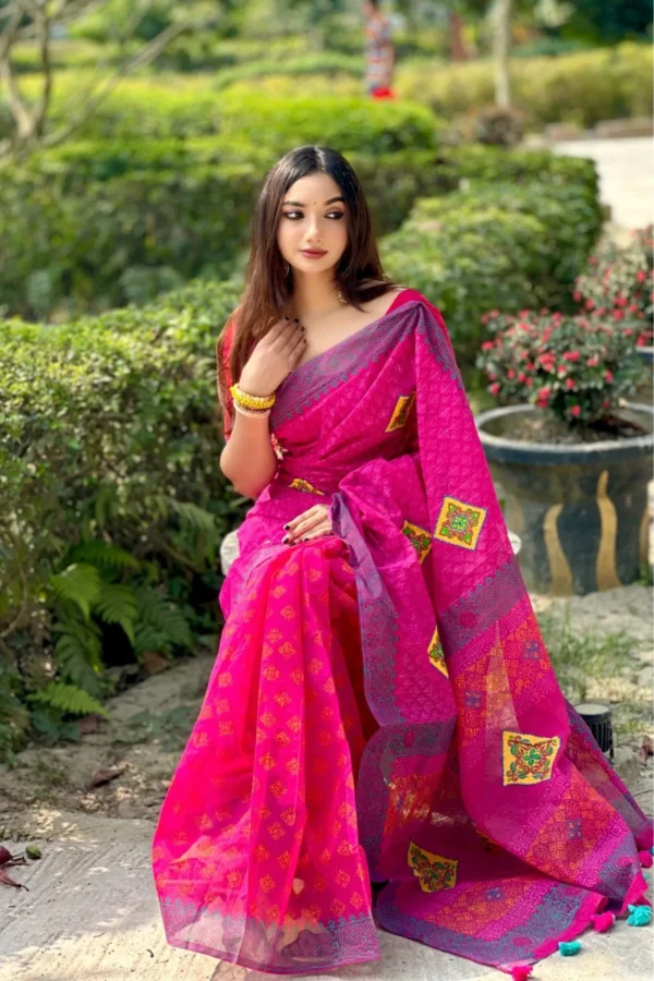 applique-work-block-print-saree-abs-01