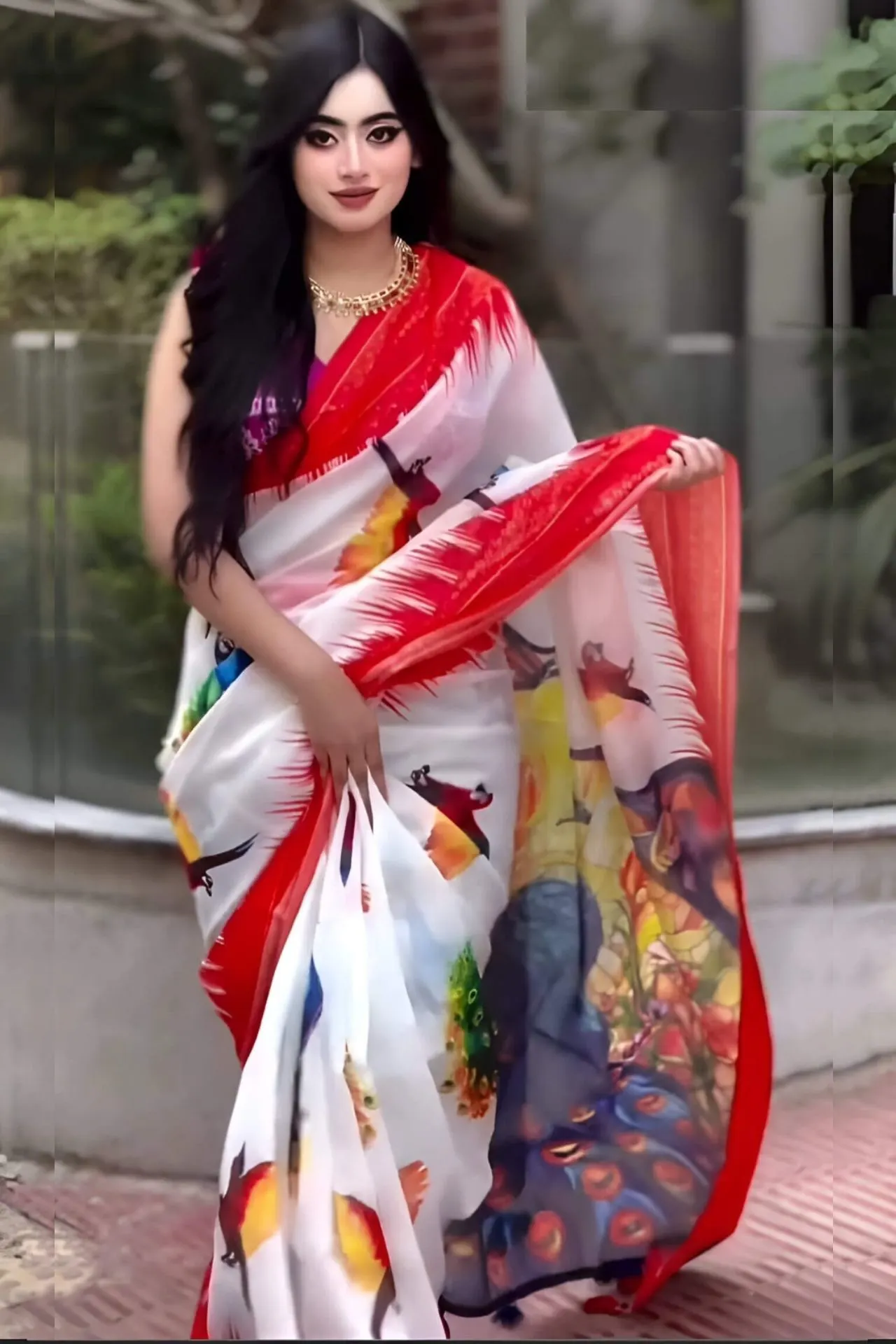 chanderi-silk-digital-print-saree-cds-03