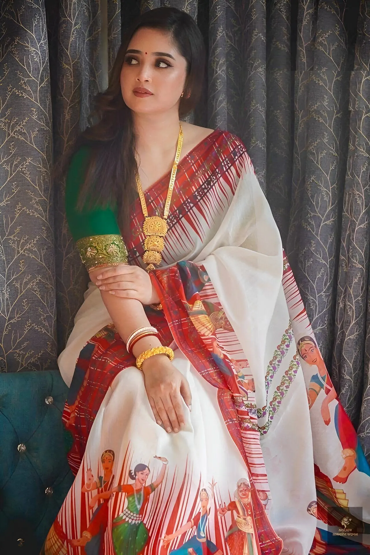 chanderi-silk-digital-print-saree-cds-07